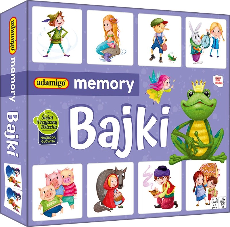 Adamigo Fairy Tales Memory game Adamigo