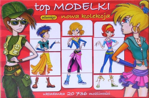 Adamigo Top Models Puzzle - 5666