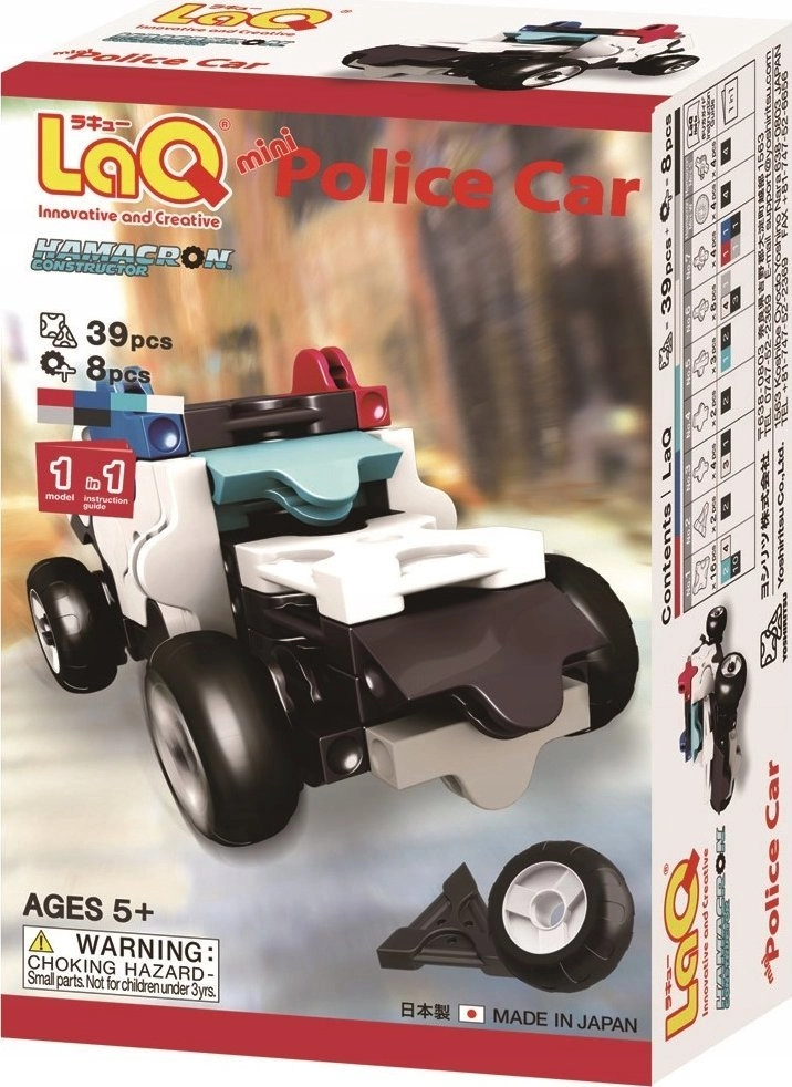 Adamigo Mini Police Car educational blocks