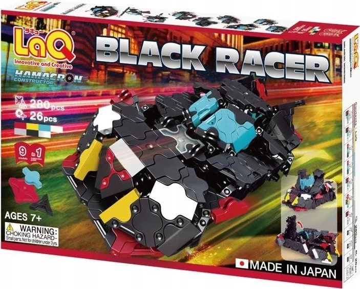 Adamigo Black Racer educational blocks 599838
