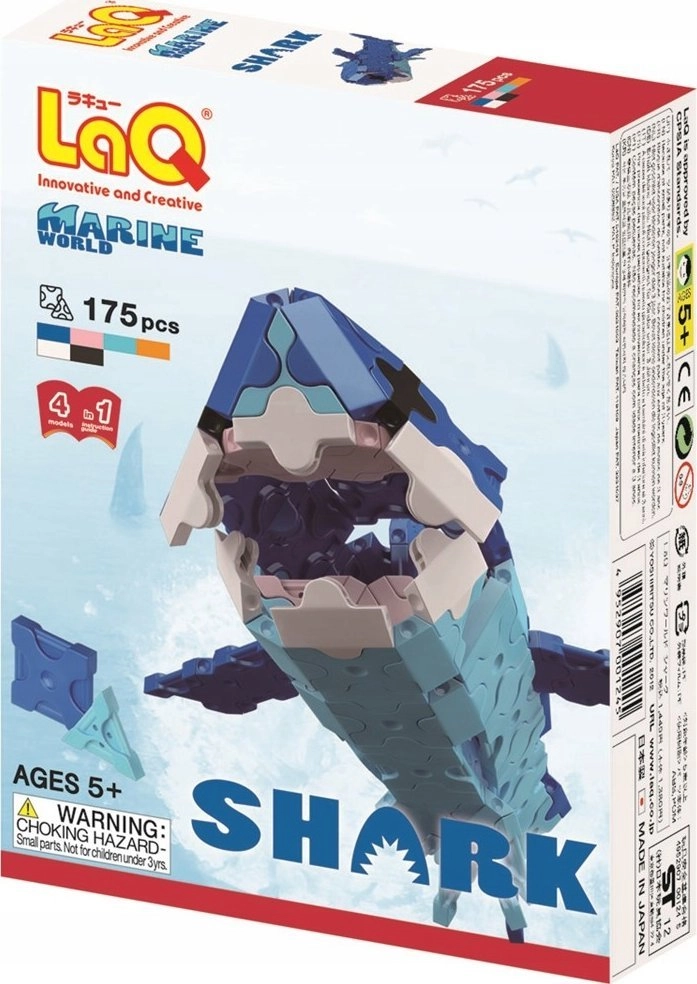 Adamigo Shark educational blocks 599877 4952907001245