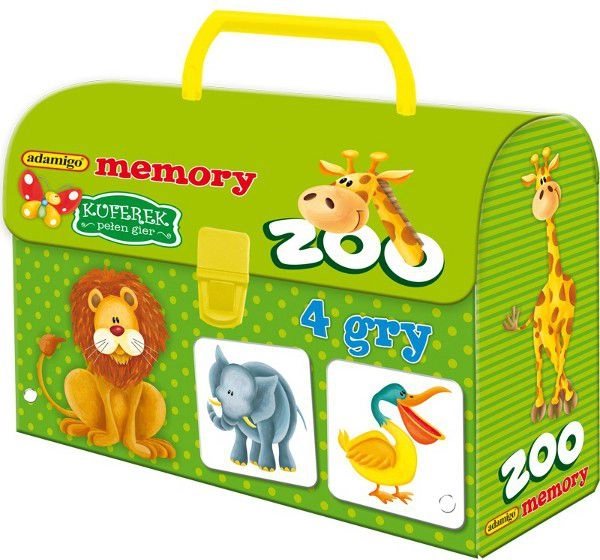 Adamigo Game Zoo Memory Box -
