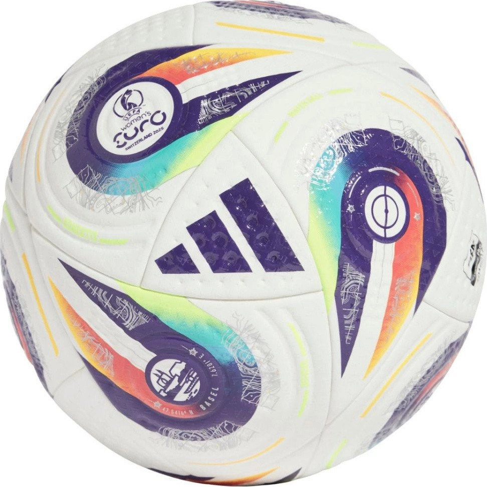 Adidas Women`s Euro25 Pro football white-purple