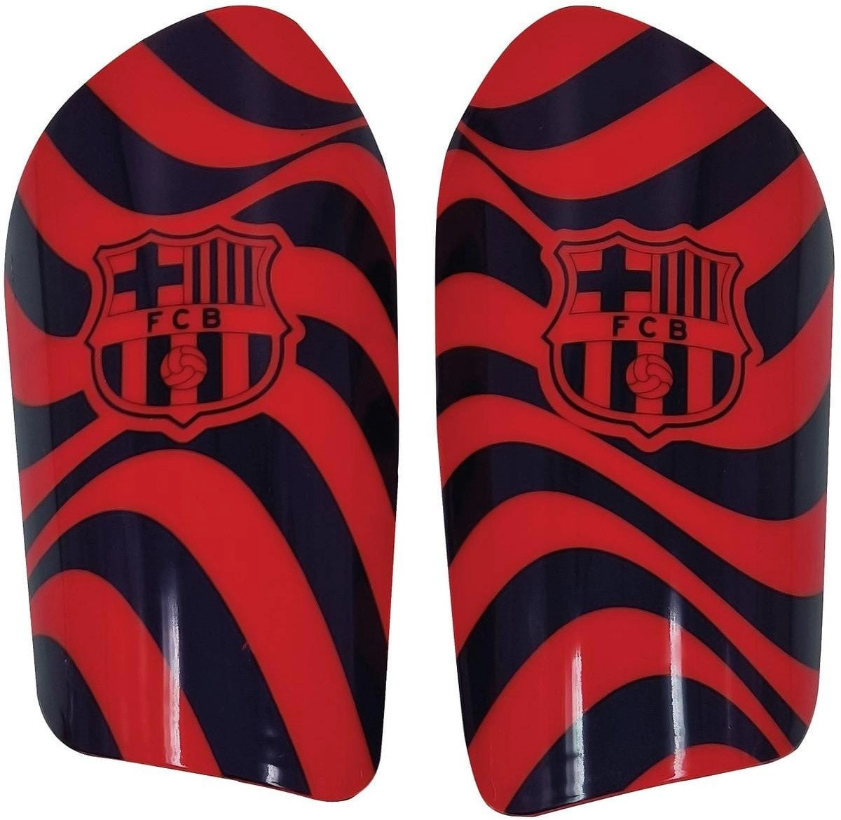 FOOTBALL SHIN PADS JUNIOR FC BARCELONA