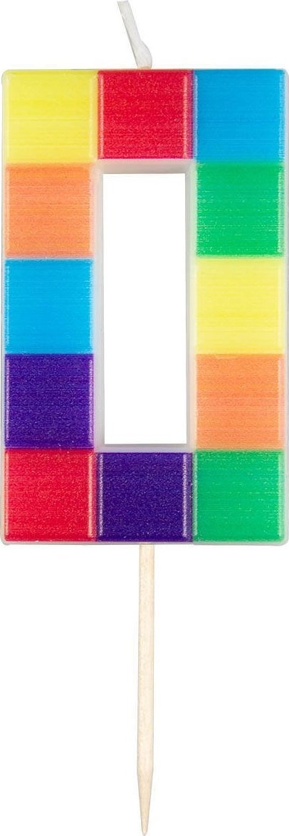 Adikbal Number candle blocks no. 0