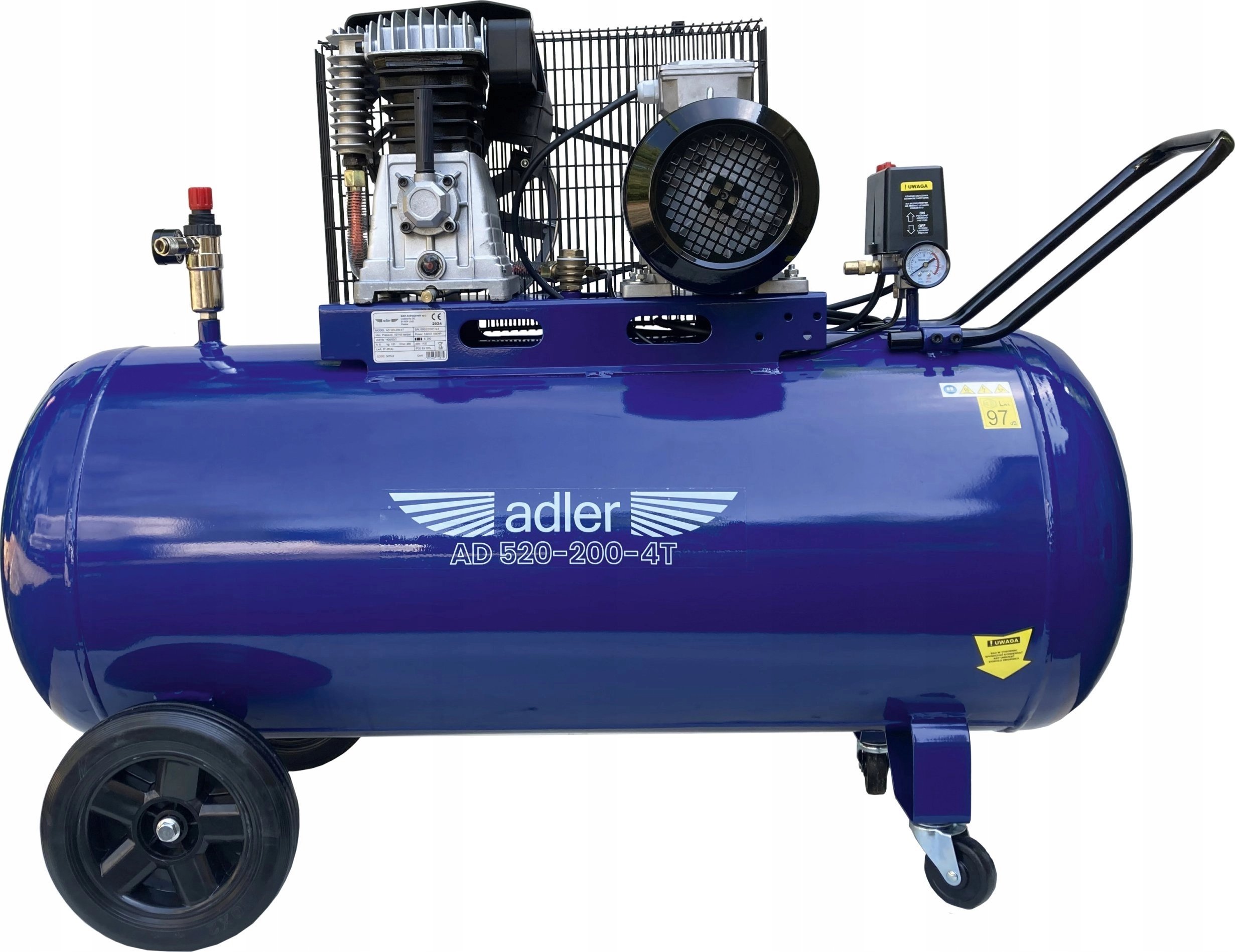 Compressor ADLER 200l AD520-200-4T 400V 3635