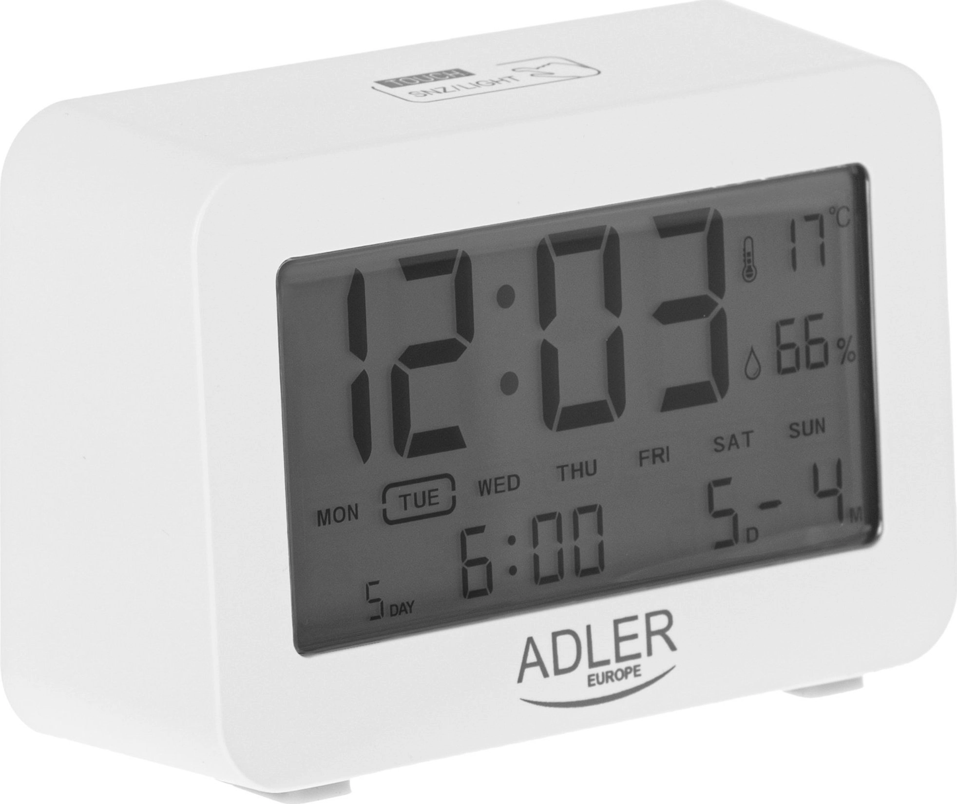 Adler  Alarm clock  AD 1196w  Alarm
