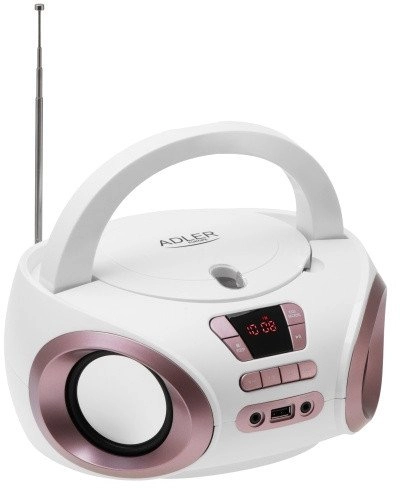 Radioodtwarzacz Adler Boombox CD-MP3  USB  FM