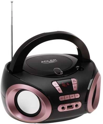 Radioodtwarzacz Adler Boombox CD-MP3 USB FM