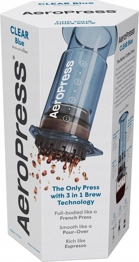 Coffee Brewer AeroPress Clear - blue