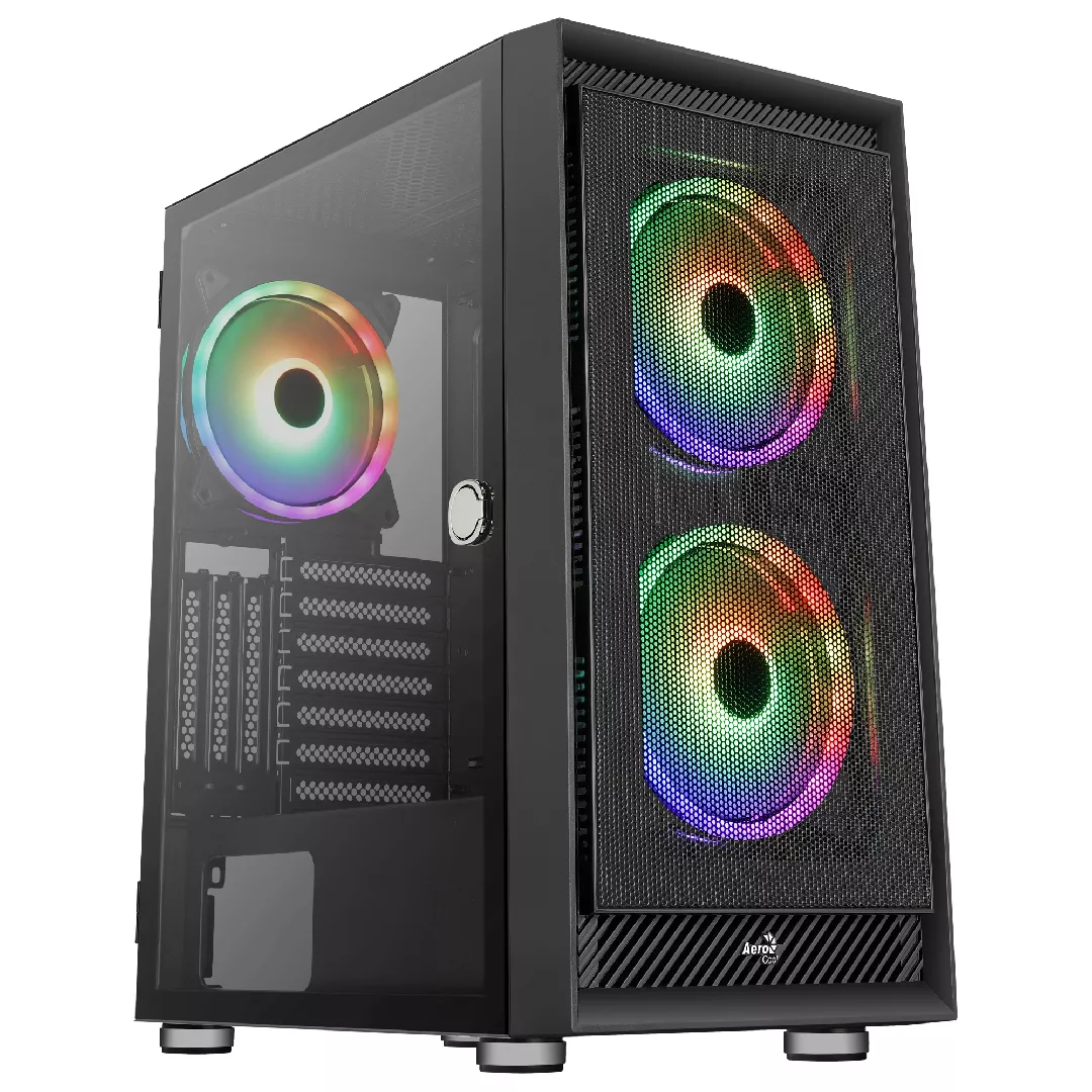 Aerocool Graphite V3 Midi Tower Melns