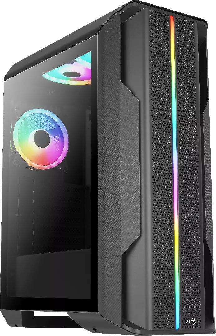 Aerocool Splinter Duo Midi Tower Melns