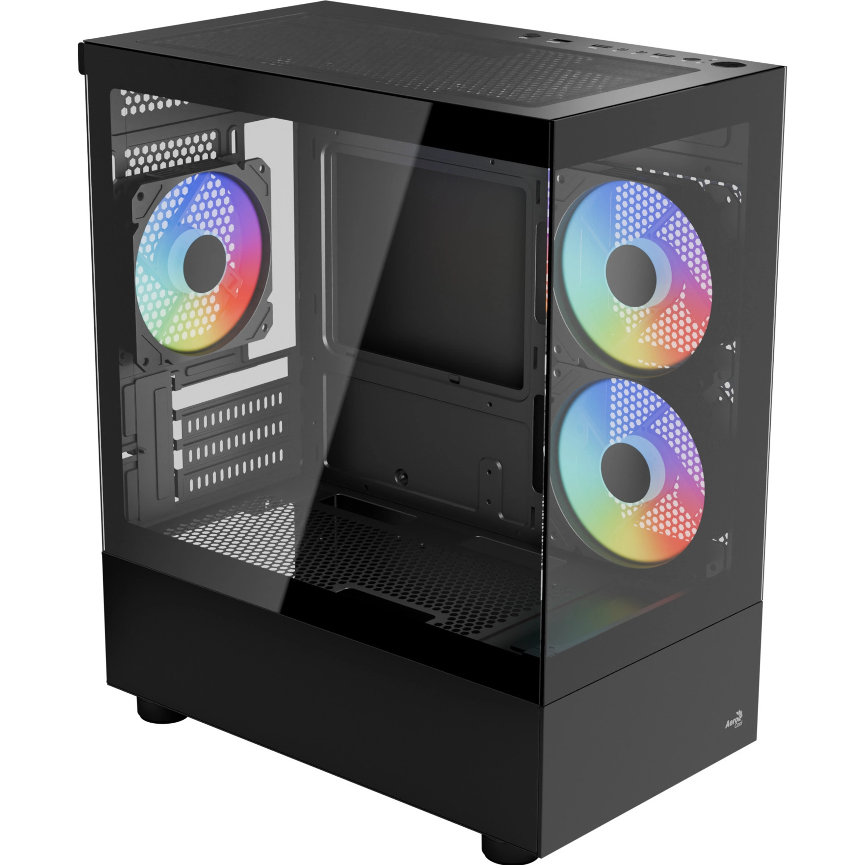 AeroCool Geh Viewport Mini-G-BK-v4 Micro/MiniITX ARGB