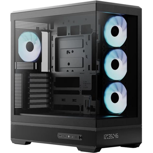 Aerocool P500B Digi-BK-v1  Tower Case  Black