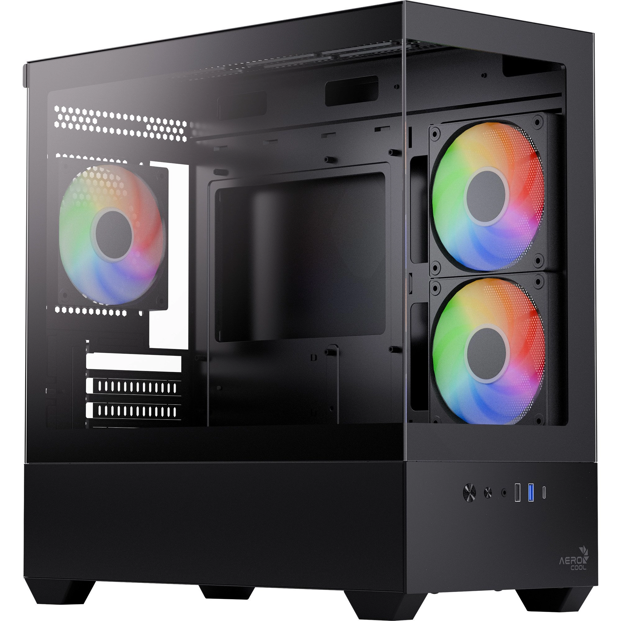 Aerocool P300D G-BK-v1 Mini Tower ATX