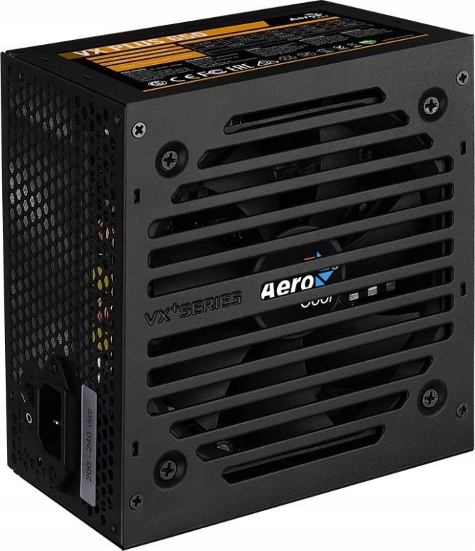 Aerocool VX PLUS 650 barošanas avotu vienība 650 W 20+4 pin ATX ATX Melns