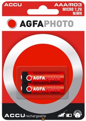 AgfaPhoto NiMh Micro 1000 mAh Rechargeable