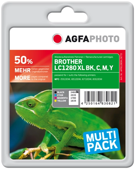 AgfaPhoto LC1280XLVALBPDR ink cartridge 4 pc(s)