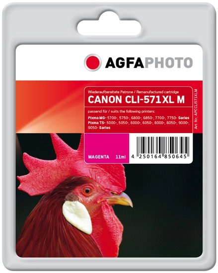 AgfaPhoto APCCLI571XLM ink cartridge Compatible High