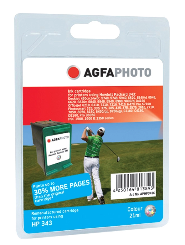 AgfaPhoto APHP343C ink cartridge 1 pc(s)
