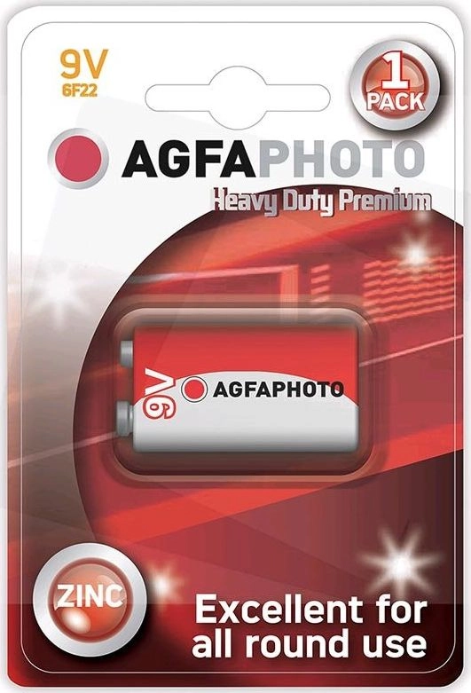Agfa Bateria Heavy Duty 9V Block
