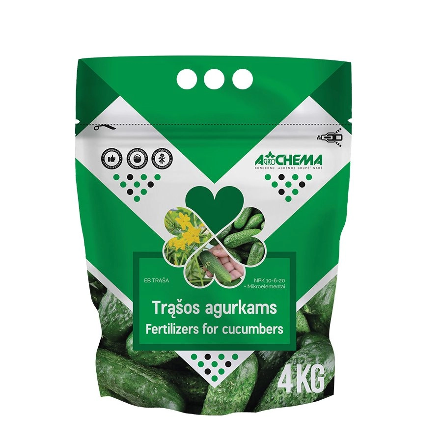 Mēslojums gurķiem 4kg 9280120 4771509280120