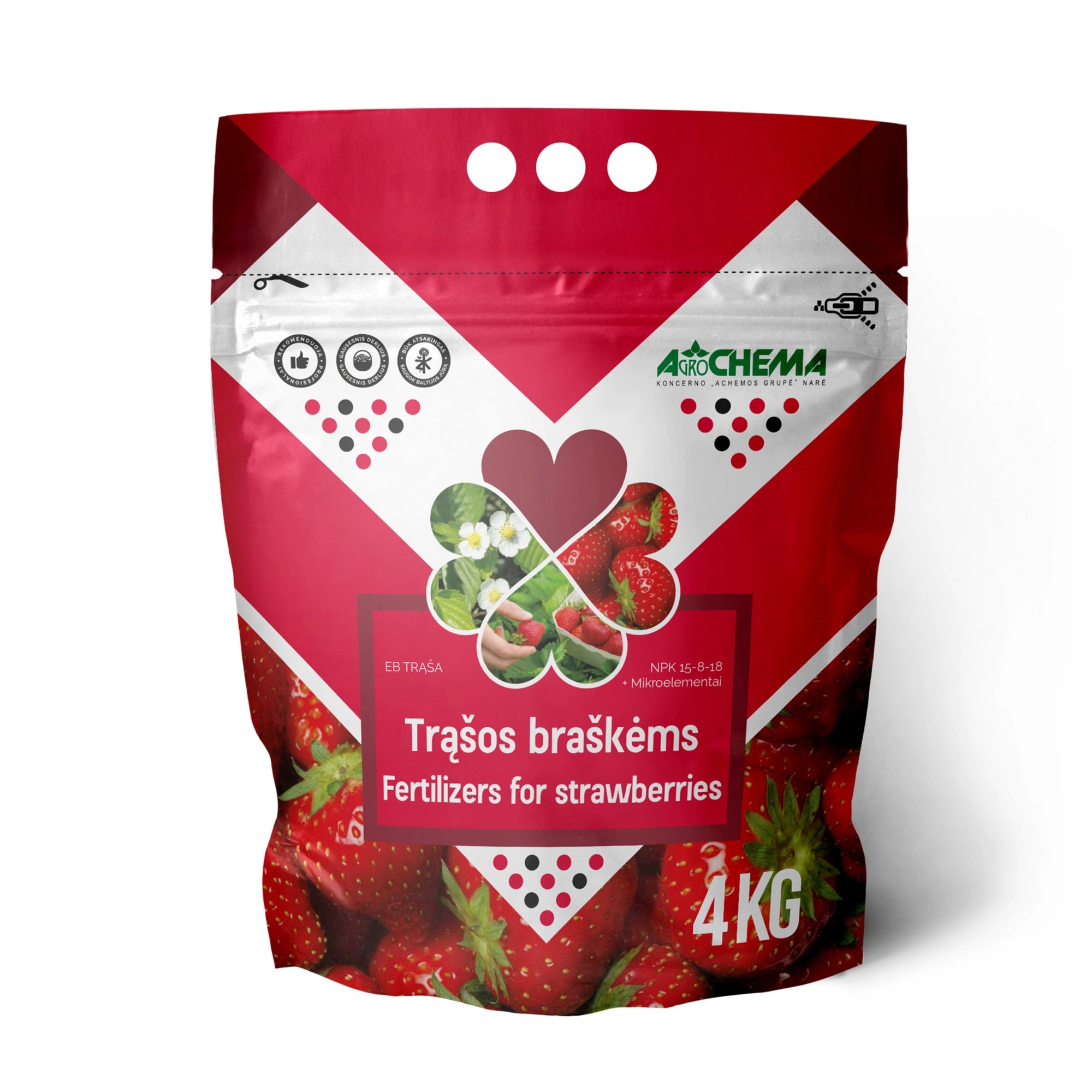 Mēslojums zemenēm 4kg 15544355 4771509280144 9280144
