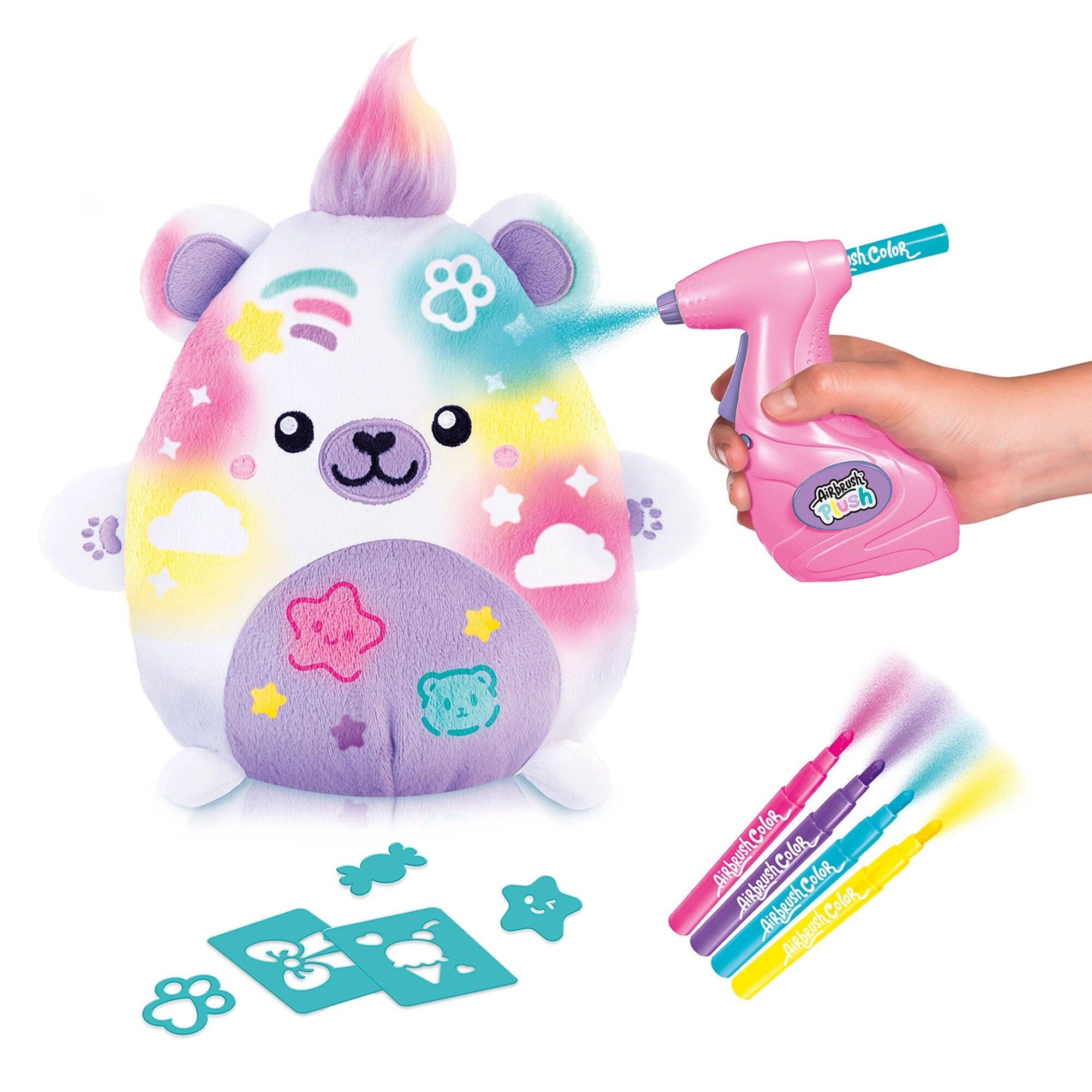 Airbrush Plush - Kawaii Bear (261067)