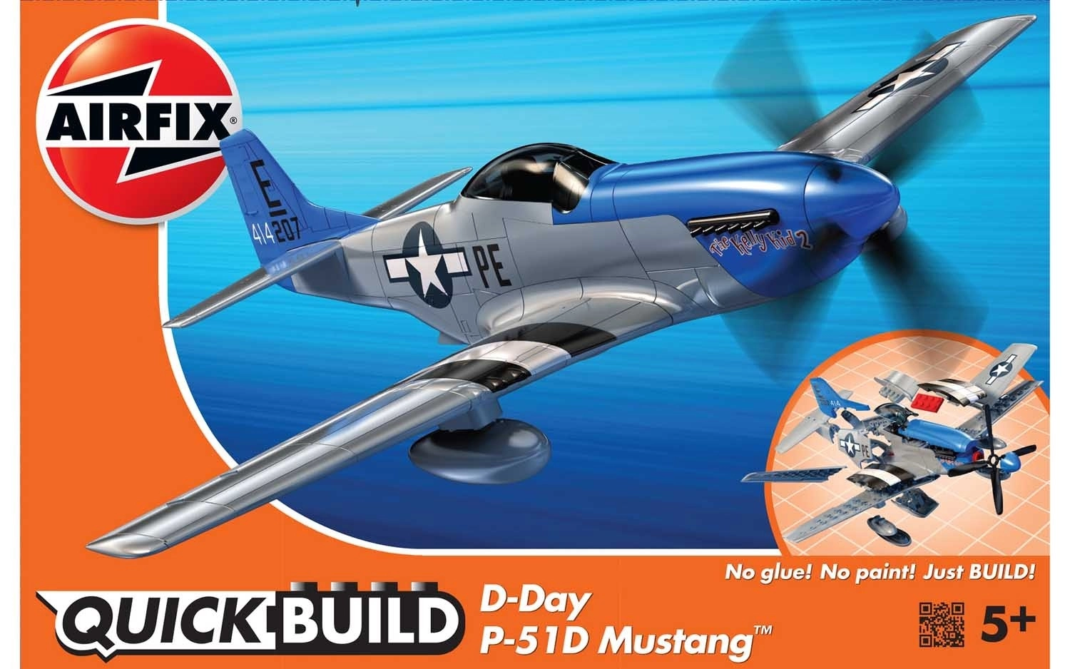 Airfix D-Day P-51D Mustang Fixed-wing aircraft