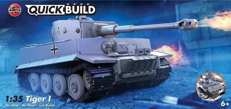 Airfix Model plastikowy Quickbuild Tiger I