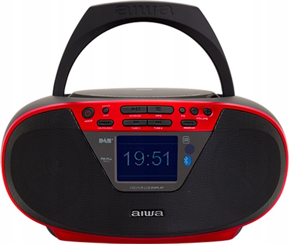 Radioodtwarzacz Aiwa BOOMBOX AIWA BBTU-500DAB/RD BBTU-500DAB/RD