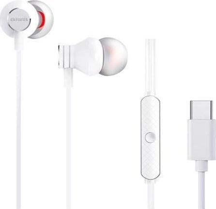HEADPHONES USB-C ESTM-50 AIWA WHITE 8435256900262