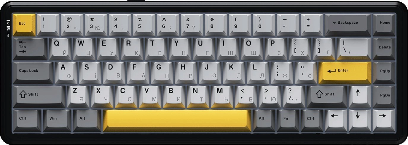 Wireless mechanical gaming keyboard AK680 MAX