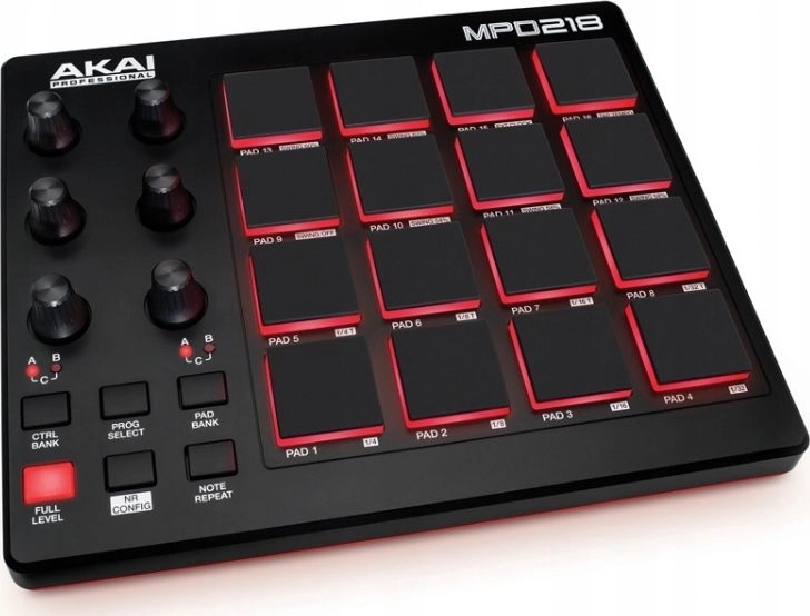 Akai MPD218 audio mixer Black (