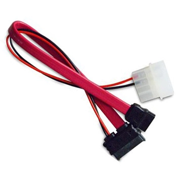 Akasa 20cm SATA cable for slimline