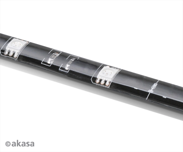 Akasa Vegas M LED strip Green