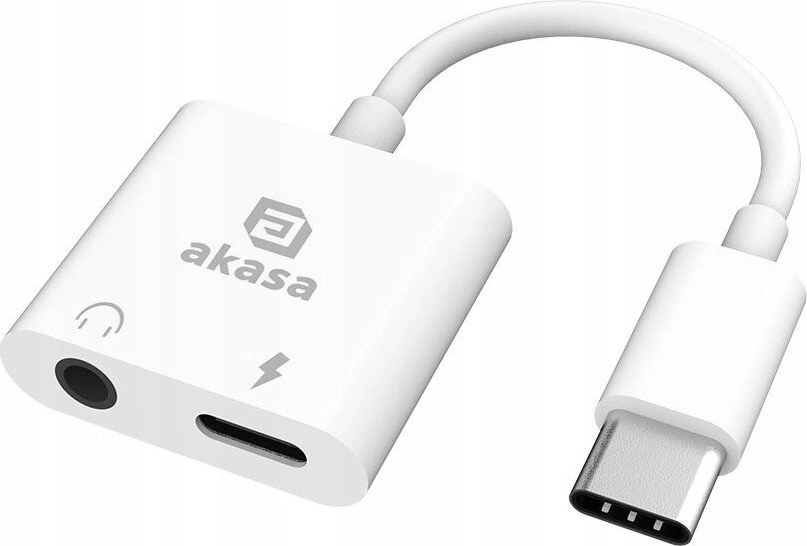 Akasa USB-C® Audio/phono Adapter [1x USB-C®