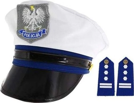 Akson Policeman`s cap with epaulettes  size