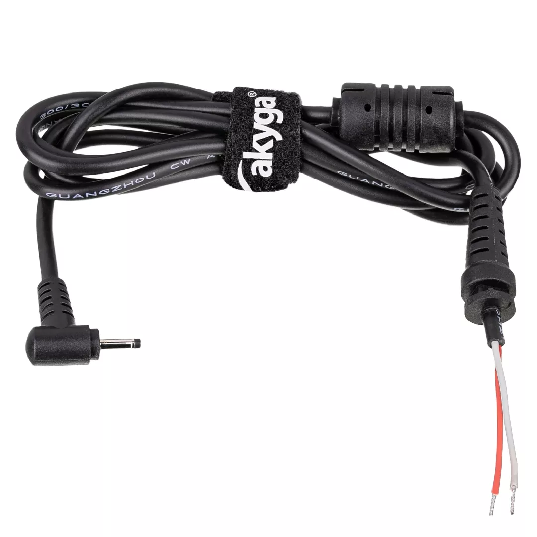 Akyga AK-SC-07 Ersatz-DC-Kabel für Notebook-Netzteil schwarz
