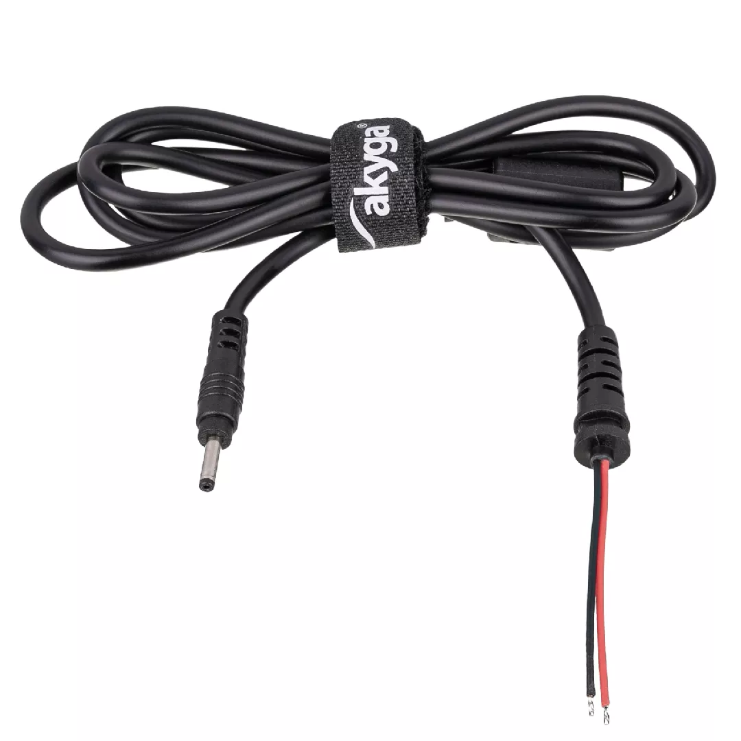Akyga AK-SC-08 Ersatz-DC-Kabel für Notebook-Netzteil Schwarz