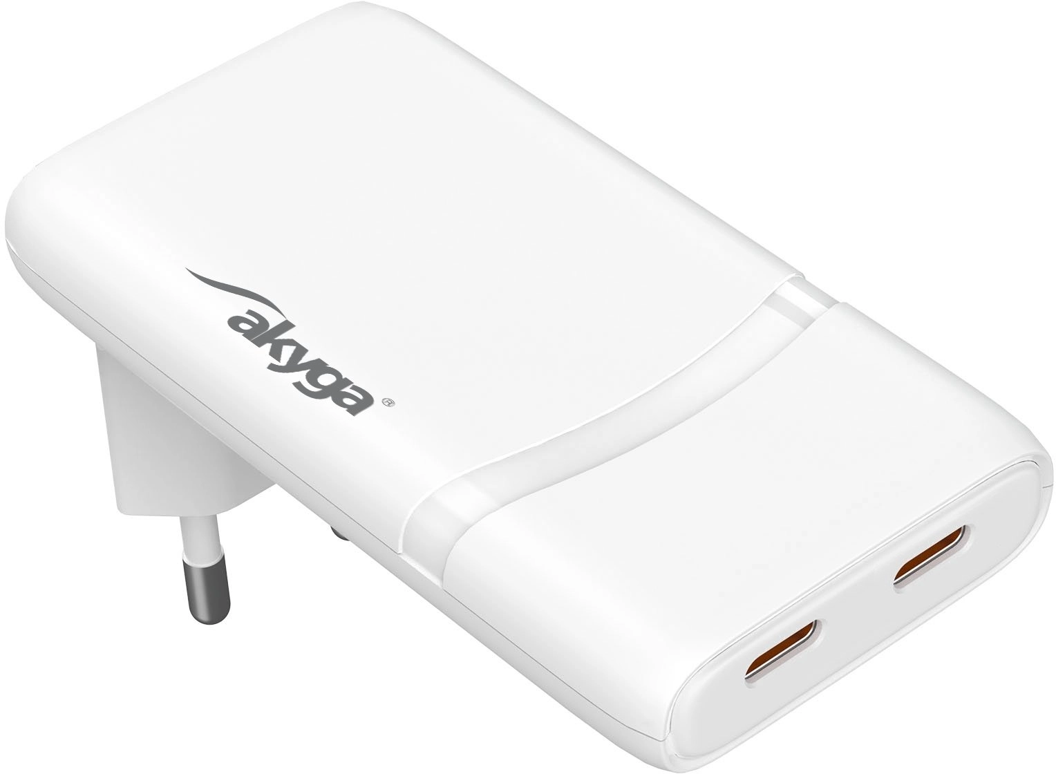 Ładowarka USB AK-CH-32 2x USB-C PD