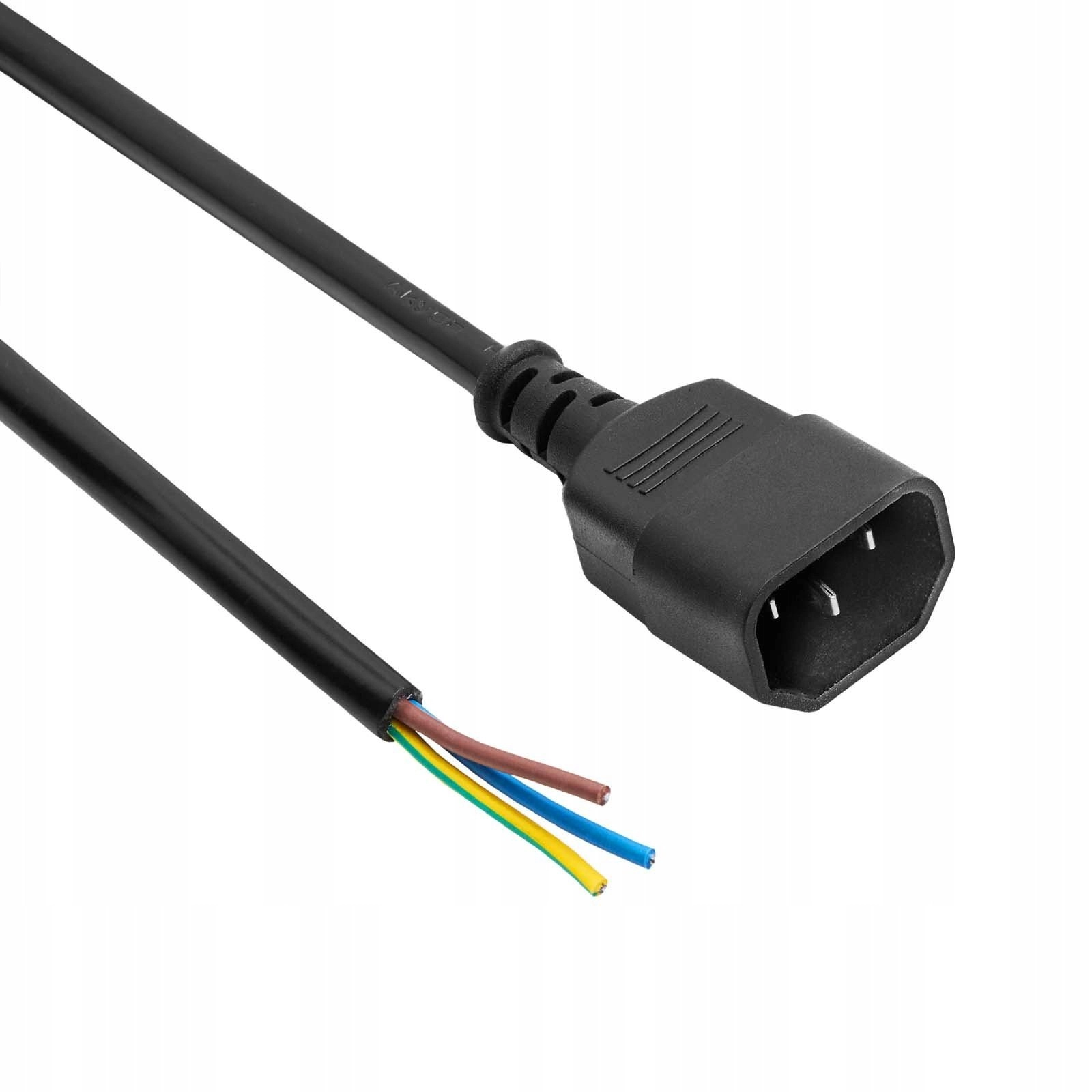 Power cable C14 AK-OT-08C CU 3x1mm