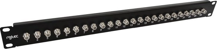 Alantec Patch panel with F-type sockets