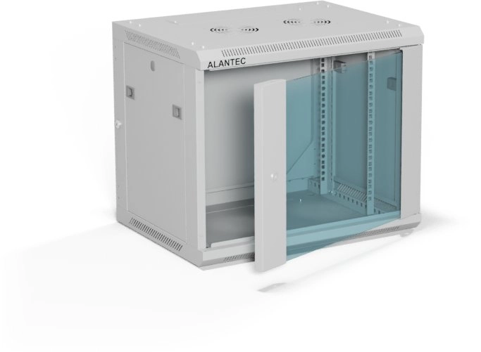 ALANTEC 19" 9U 600x450 wall-mounted cabinet