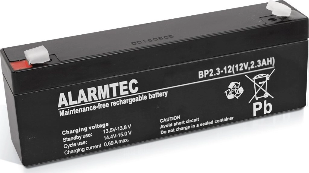 Alarmtec Akumulator 12V 2.3Ah AGM