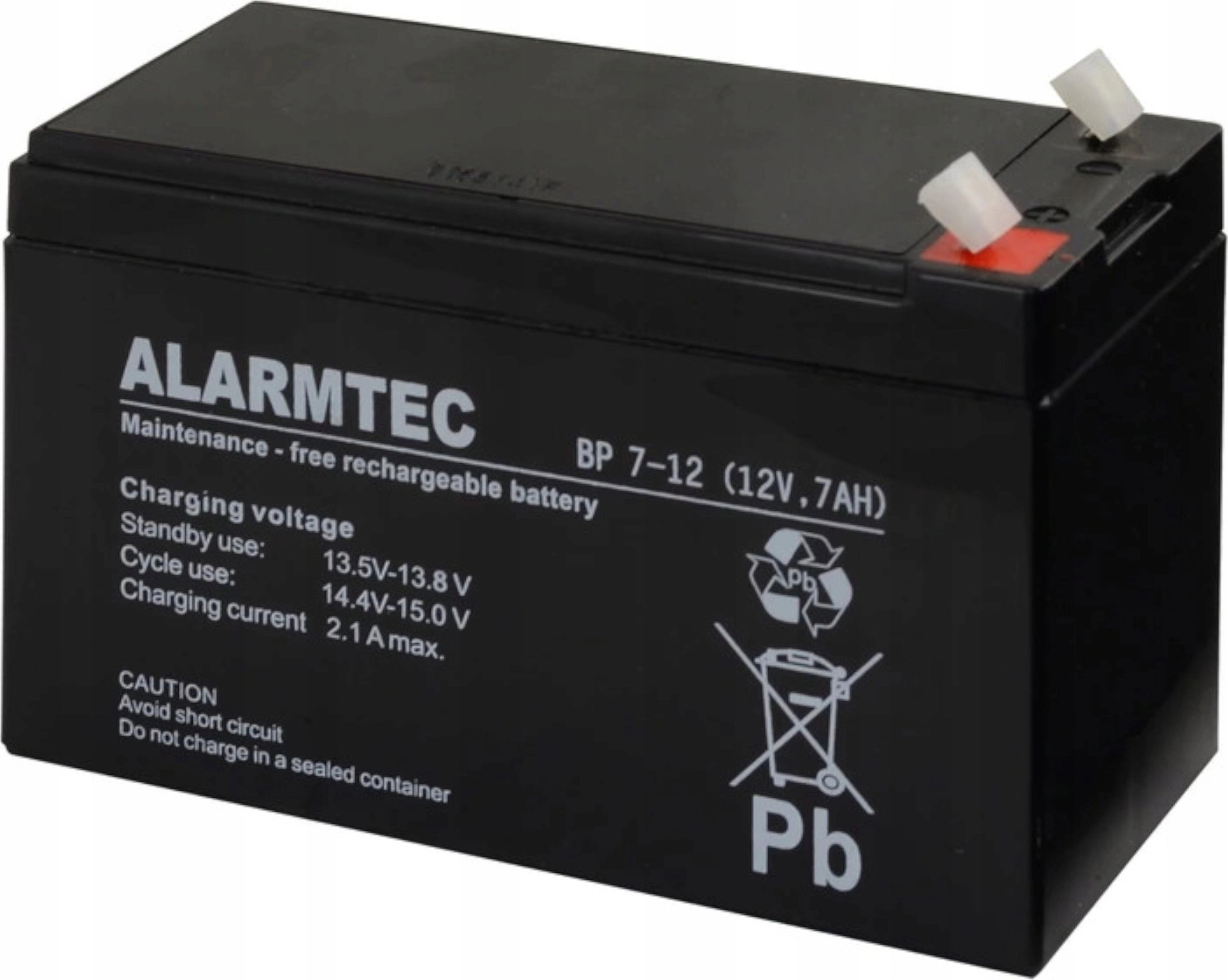 Alarmtec Accumulator 12V 7Ah (BP7-12) 19230