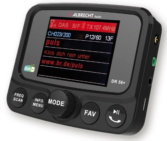 Albrecht DR 56+ DAB+ Car Digital