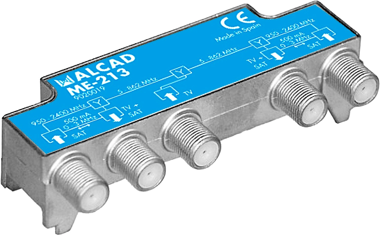 Double TV/SAT multiplexer ME-213 ALCAD ME-213