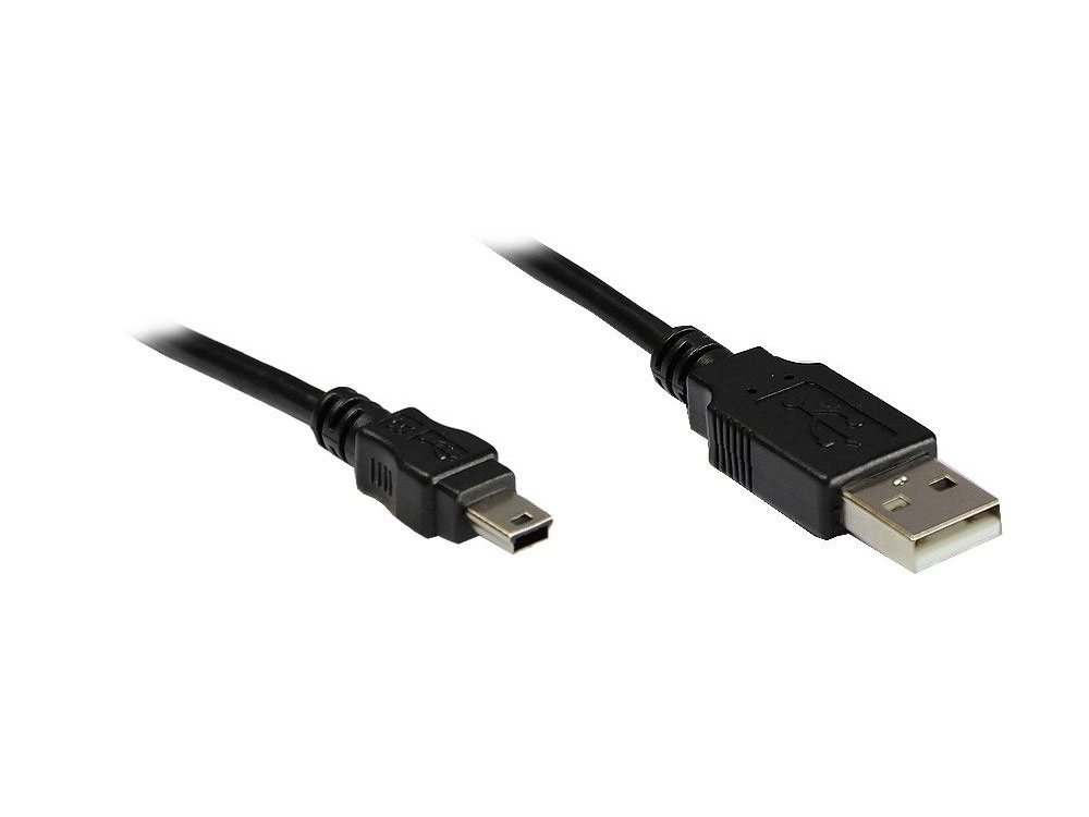 Alcasa USB 2.0 A/USB mini