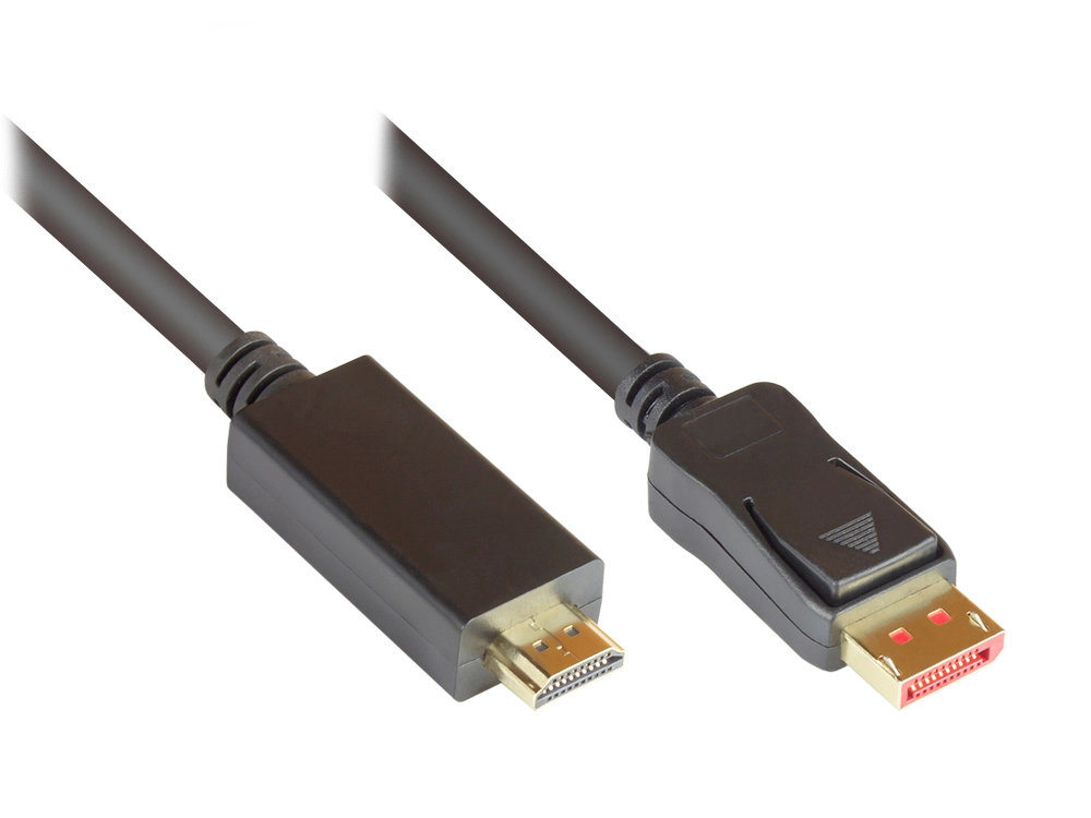Alcasa DP14-HDMI video cable adapter 2